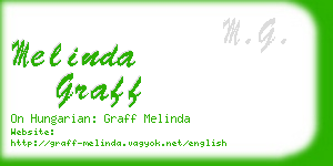 melinda graff business card